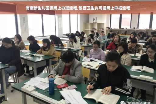 渭南新生儿医保网上办理流程,陕西卫生许可证网上申报流程