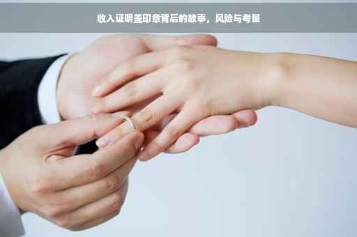 收入证明盖印章背后的故事，风险与考量
