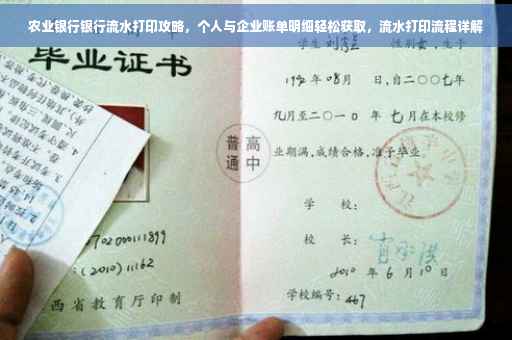 农业银行银行流水打印攻略，个人与企业账单明细轻松获取，流水打印流程详解