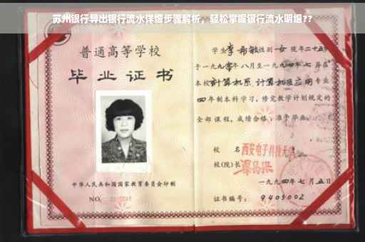 苏州银行导出银行流水详细步骤解析，轻松掌握银行流水明细??