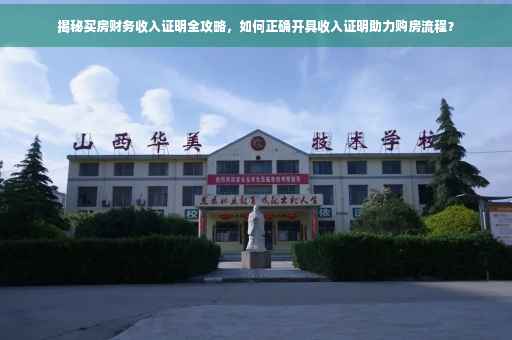 揭秘买房财务收入证明全攻略，如何正确开具收入证明助力购房流程？