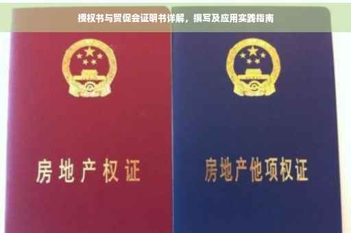 授权书与贸促会证明书详解，撰写及应用实践指南