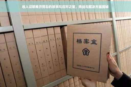 收入证明难开背后的故事与应对之策，挑战与解决方案揭秘