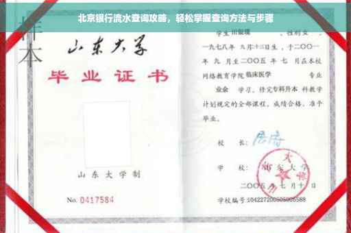 北京银行流水查询攻略，轻松掌握查询方法与步骤