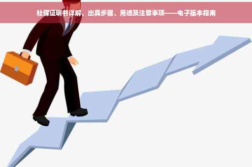 社保证明书详解，出具步骤、用途及注意事项——电子版本指南
