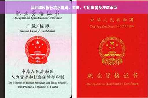 深圳建设银行流水详解，查询、打印指南及注意事项