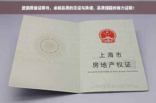 武钢质量证明书，卓越品质的见证与承诺，品质保障的有力证明！