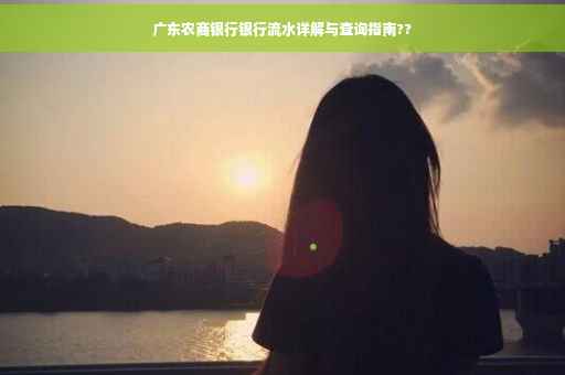 广东农商银行银行流水详解与查询指南??