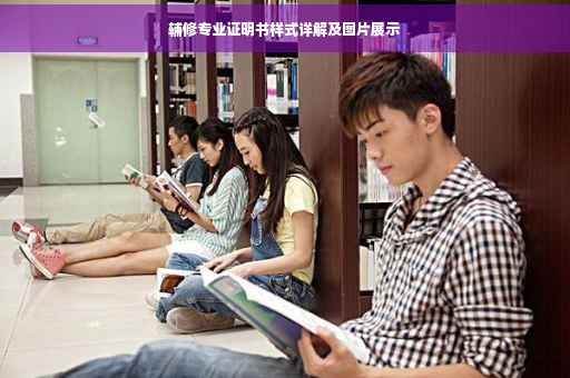 辅修专业证明书样式详解及图片展示