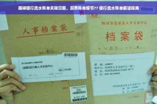 揭秘银行流水账单关键日期，洞悉账单细节?? 银行流水账单解读指南