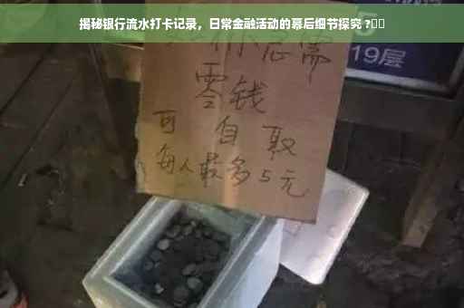 揭秘银行流水打卡记录，日常金融活动的幕后细节探究 ?⚡️