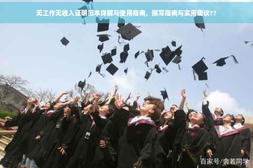 无工作无收入证明范本详解与使用指南，撰写指南与实用建议??