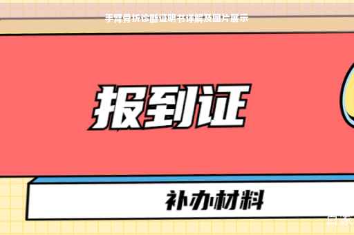 手臂骨折诊断证明书详解及图片展示