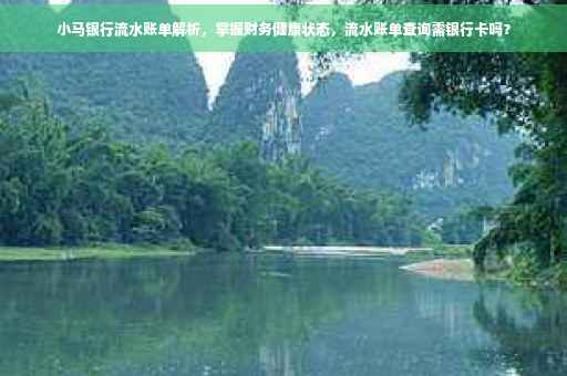 小马银行流水账单解析，掌握财务健康状态，流水账单查询需银行卡吗？