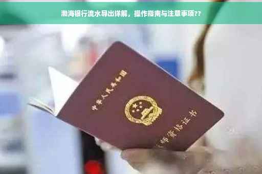 渤海银行流水导出详解，操作指南与注意事项??