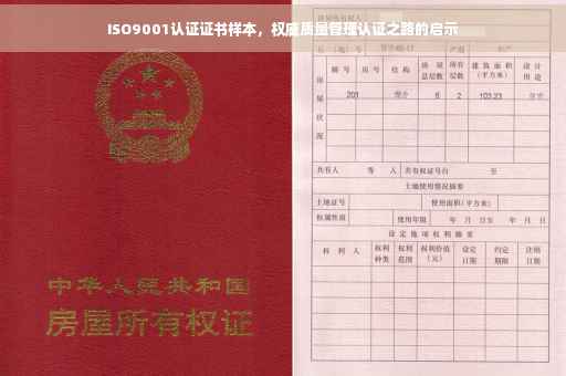 ISO9001认证证书样本，权威质量管理认证之路的启示