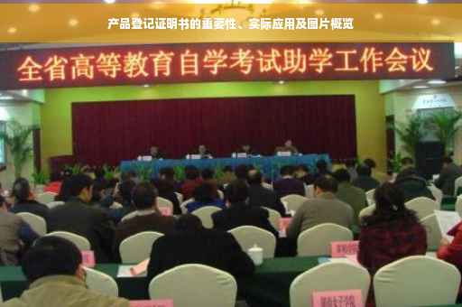 产品登记证明书的重要性、实际应用及图片概览