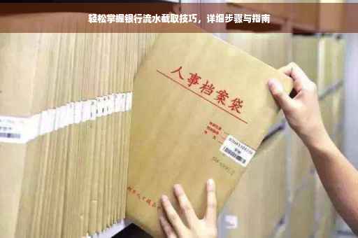 轻松掌握银行流水截取技巧，详细步骤与指南
