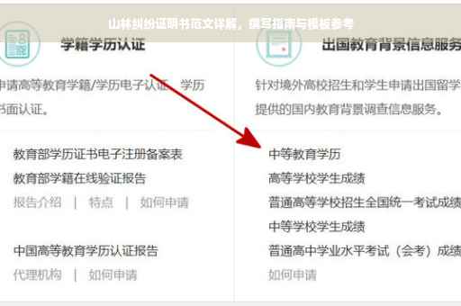 山林纠纷证明书范文详解，撰写指南与模板参考