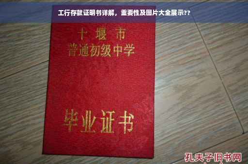 工行存款证明书详解，重要性及图片大全展示??