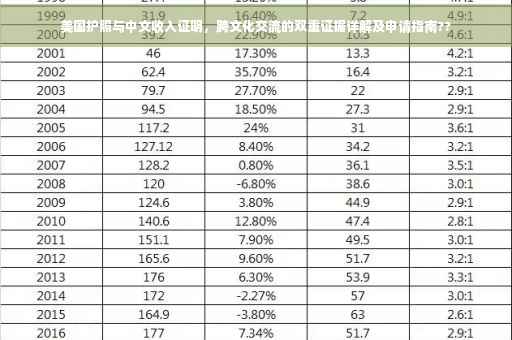 美国护照与中文收入证明，跨文化交流的双重证据详解及申请指南??