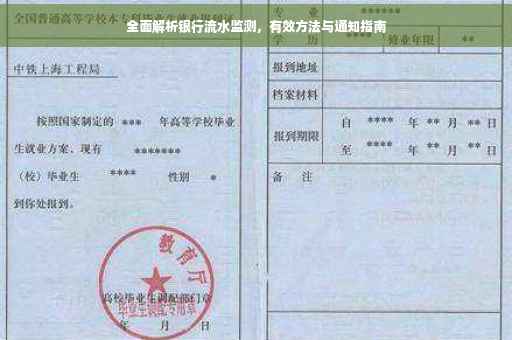 全面解析银行流水监测，有效方法与通知指南