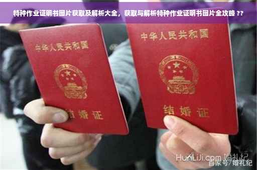 特种作业证明书图片获取及解析大全，获取与解析特种作业证明书图片全攻略 ??