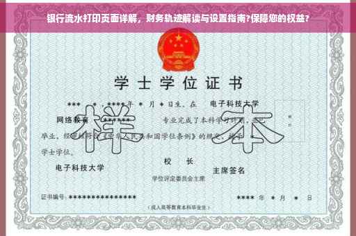 银行流水打印页面详解，财务轨迹解读与设置指南?保障您的权益?