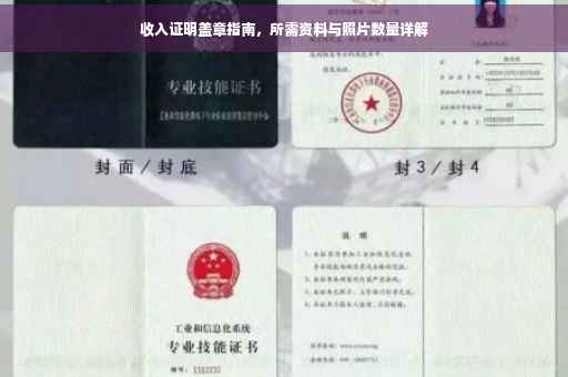 收入证明盖章指南，所需资料与照片数量详解