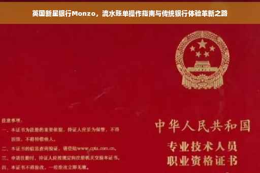 英国新星银行Monzo，流水账单操作指南与传统银行体验革新之路
