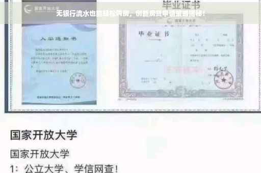 无银行流水也能轻松购房，创新房贷申请策略揭秘！