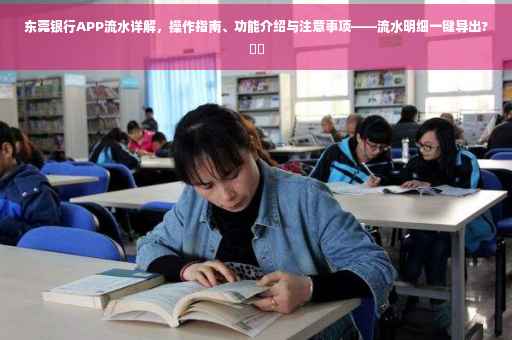 东莞银行APP流水详解，操作指南、功能介绍与注意事项——流水明细一键导出?⚡️