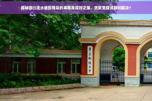 揭秘银行流水被拒背后的真相及应对之策，贷款受阻该如何解决？