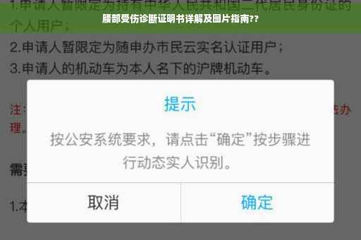 腰部受伤诊断证明书详解及图片指南??