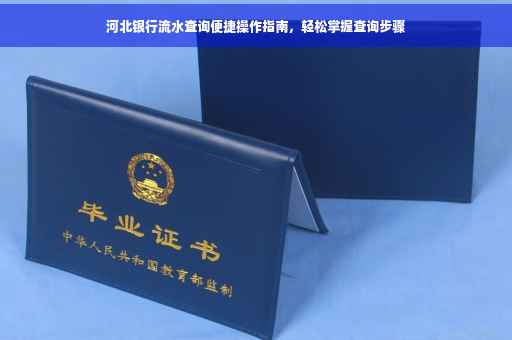河北银行流水查询便捷操作指南，轻松掌握查询步骤