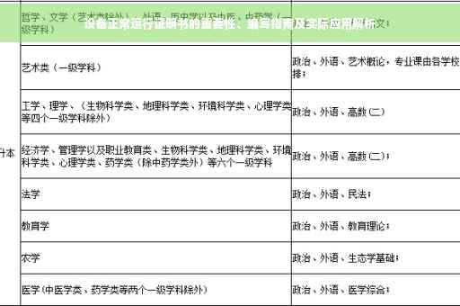 设备正常运行证明书的重要性、编写指南及实际应用解析