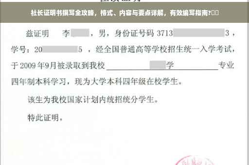 社长证明书撰写全攻略，格式、内容与要点详解，有效编写指南?⚡️
