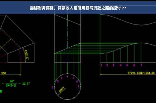 揭秘财务真相，贷款收入证明月薪与贷款之路的探讨 ??