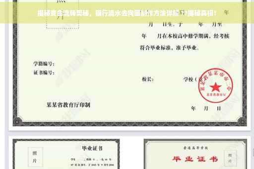 揭秘资金流转奥秘，银行流水去向图制作方法详解 ??揭秘真相！