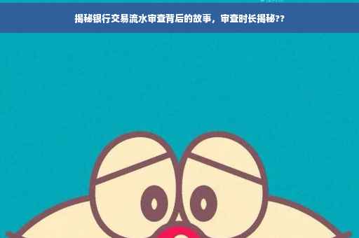 揭秘银行交易流水审查背后的故事，审查时长揭秘??