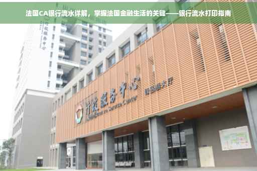 法国CA银行流水详解，掌握法国金融生活的关键——银行流水打印指南