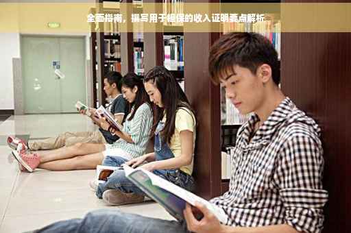 全面指南，撰写用于担保的收入证明要点解析