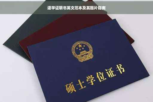 退学证明书英文范本及其图片指南