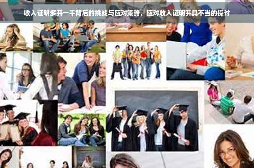 收入证明多开一千背后的挑战与应对策略，应对收入证明开具不当的探讨