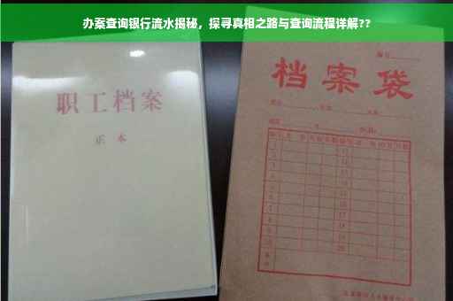办案查询银行流水揭秘，探寻真相之路与查询流程详解??