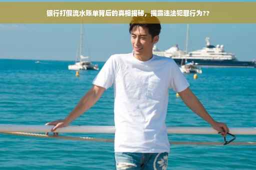 银行打假流水账单背后的真相揭秘，揭露违法犯罪行为??