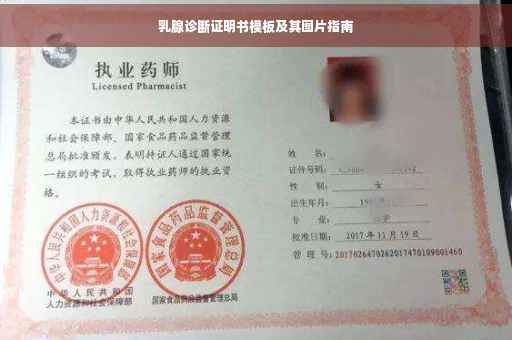 乳腺诊断证明书模板及其图片指南