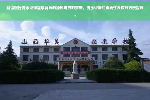 解读银行流水证据需求背后的原因与应对策略，流水证据的重要性及应对方法探讨。