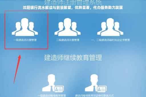 沈阳银行流水解读与前景展望，优势显著，代办服务助力发展
