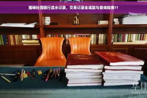 揭秘社保银行流水记录，交易记录全追踪与查询指南??